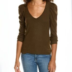 Nation LTD Peri Bold Shoulder Top M